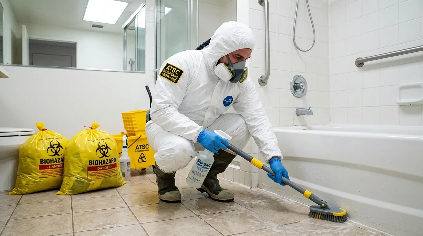 Decontamination equipment deployed for Blood Cleanup in South Plainfield